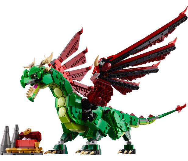 LEGO Creator 3 w 1 31161 Średniowieczny smok - 1283663 - zdjęcie 2